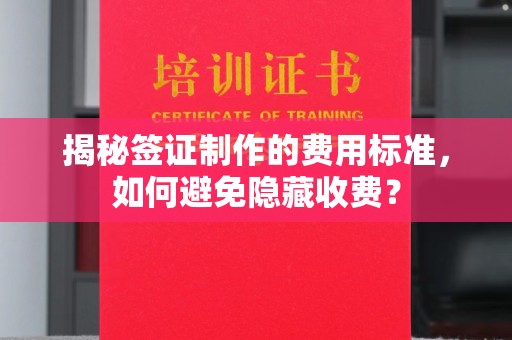 九寨沟揭秘签证制作的费用标准，如何避免隐藏收费？