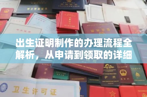 九寨沟出生证明制作的办理流程全解析，从申请到领取的详细指南