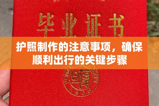 九寨沟护照制作的注意事项，确保顺利出行的关键步骤
