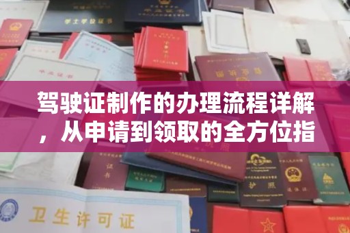 九寨沟驾驶证制作的办理流程详解，从申请到领取的全方位指南