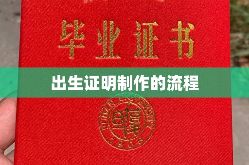 九寨沟出生证明制作的流程